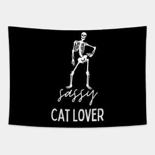 Sassy Cat Lover Tapestry