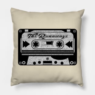 the runaways cassette Pillow