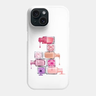 nails polish Phone Case