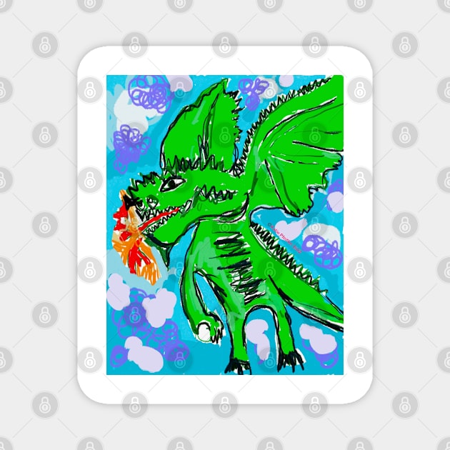 Dragon 2022 Magnet by Kater