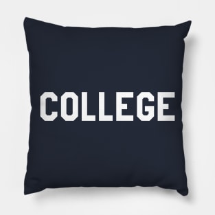 Animal House - College Pillow