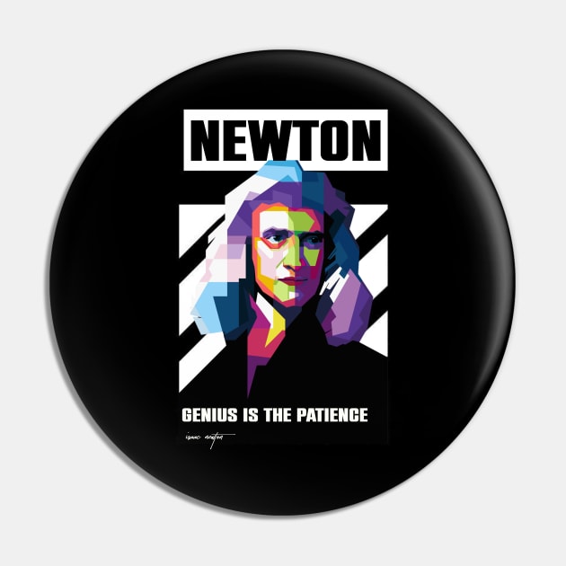 Newton Isaac Pin by WPAP46