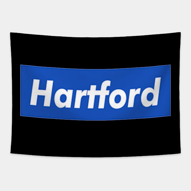 Hartford Box Logo Tapestry by ART BY IIPRATMO