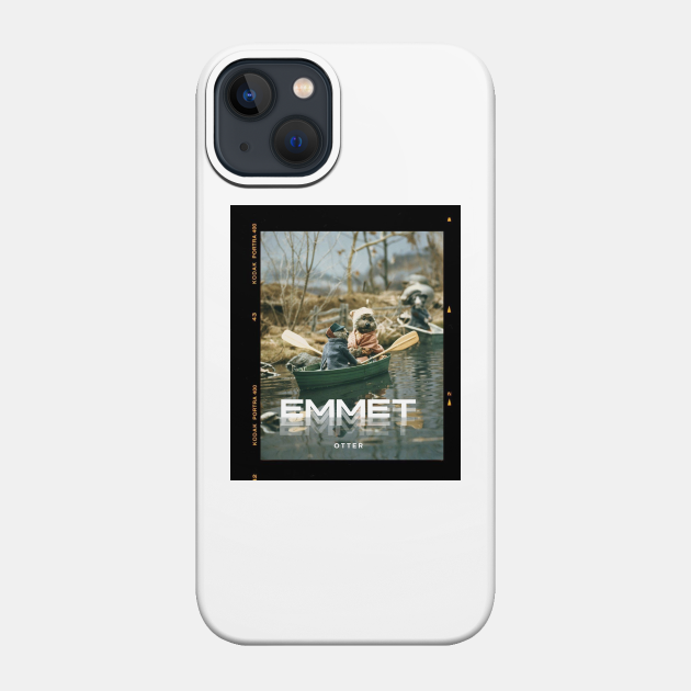 Emmet Otter in the river - Emmet Otter - Phone Case