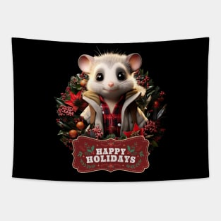 Christmas Possum Tapestry