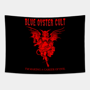 Blue oyster Evil Tapestry