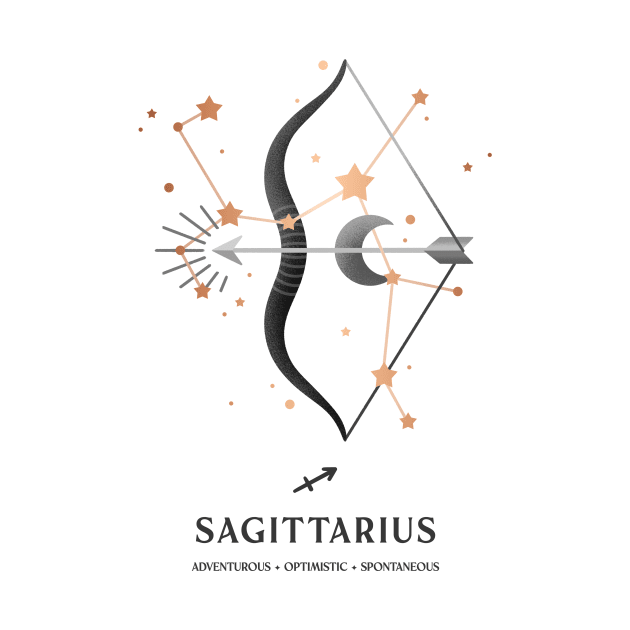 Sagittarius Constellation Zodiac Series by paulineberger