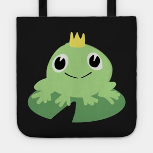 crown frog (unshaded) Tote