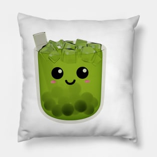 Cute little boba drink with ice! Pillow