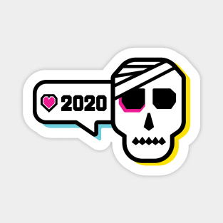 I LOVE 2020 Magnet