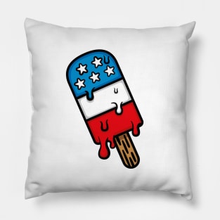 American Popsicle (White) Pillow