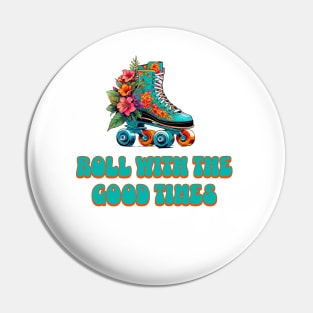 Roller Skate shirt Pin