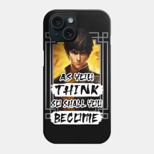 Legendary Fighter Motivation Quotes - Anime Shirt Phone Case