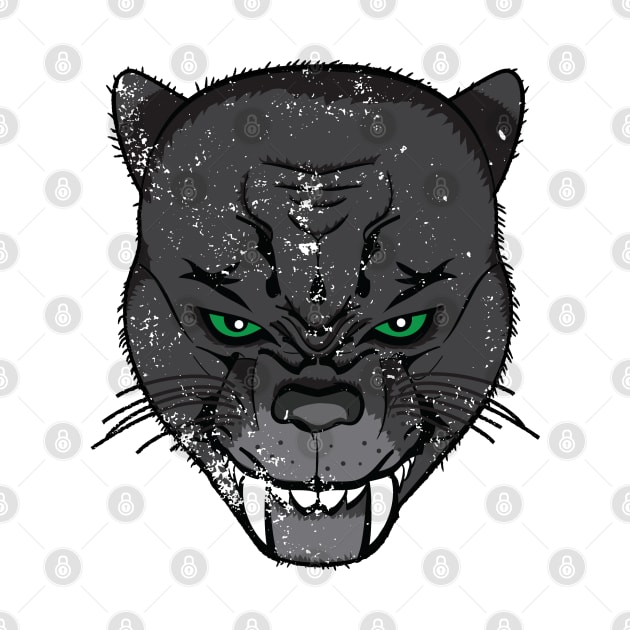 Evil Kitty Cat - color distressed by atomguy