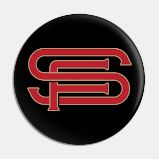 San Fransisco Monogram Pin