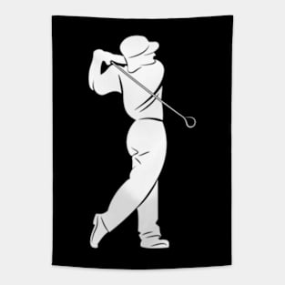 Golf Man Father Dad Tapestry