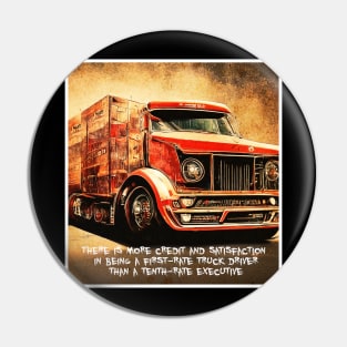 truck driver Pin