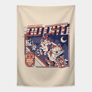 Midnight Race On Your Roof by Tobe Fonseca Tapestry