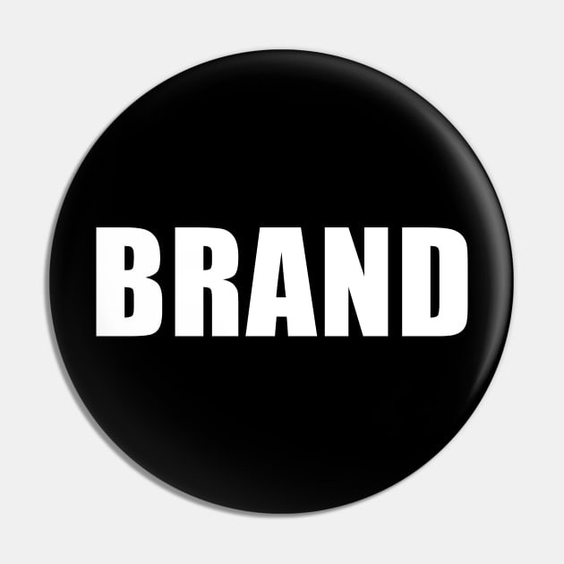 BRAND NAME - White [Roufxis-TP] Pin by Roufxis