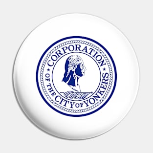 Flag of Yonkers, New York Pin