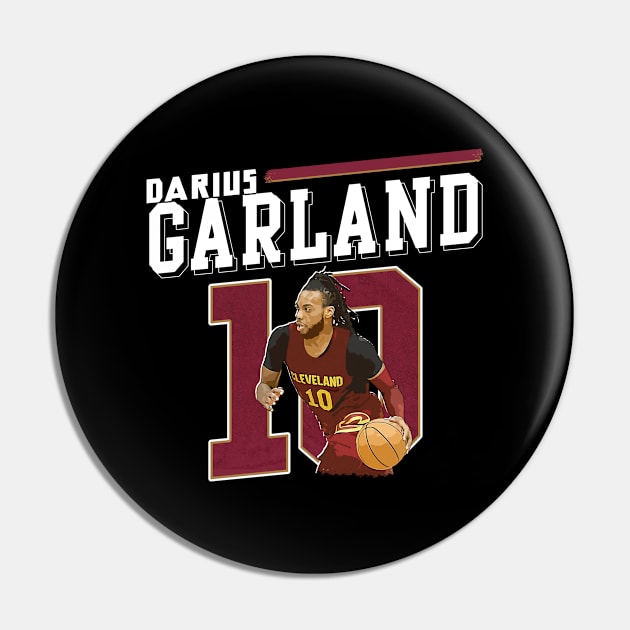 Darius Garland Pin by WYATB Art