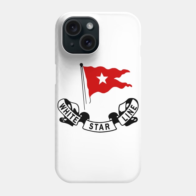 Titanic White Star Line Phone Case by klance