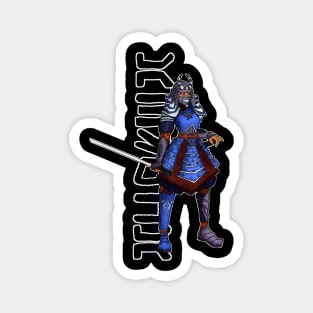 Samurai Ahsoka Magnet