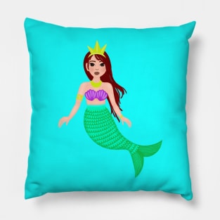 Mermaid Princess Pillow