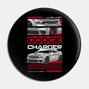 American Charger SRT Hellcat Car Pin