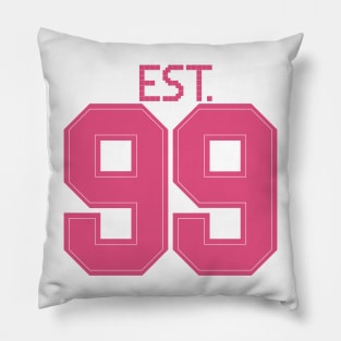 Est. 99 pink Pillow