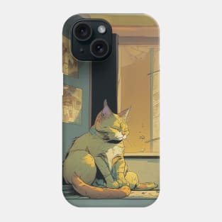 🐈 calm cat Phone Case