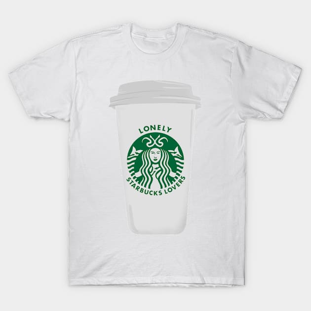 MONEY FOR STARBUCK T-SHIRT. White – PINK AND TAYLOR