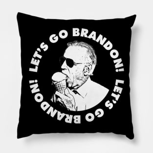 Let's Go Brandon Ice Cream Meme Pillow