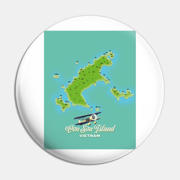 Con Son Island map Vietnam Pin by nickemporium1