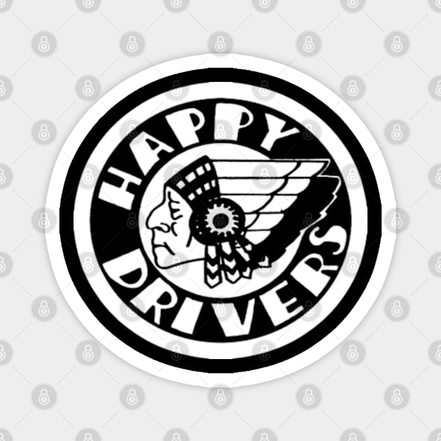 Happy Drivers Magnet by CosmicAngerDesign