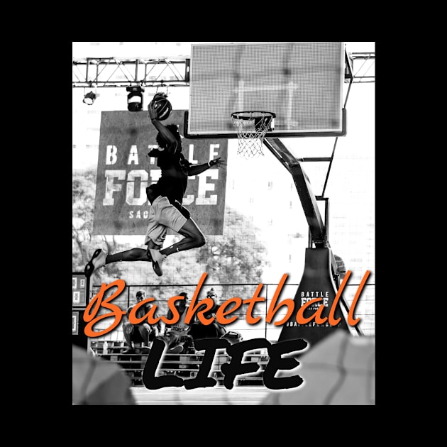 basketball life - basketball gift by Hercules t shirt shop