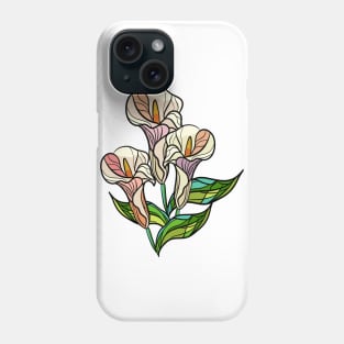 Calla lilies Phone Case