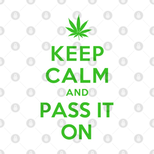 KEEP CALM AND PASS IT ON by redhornet