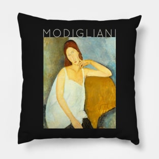 Amedeo Modigliani - Portrait of Jeanne Hebuterne Pillow