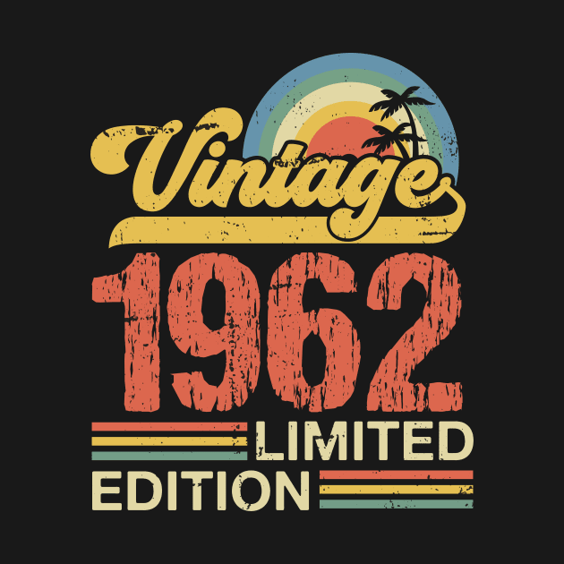 Retro vintage 1962 limited edition by Crafty Pirate 