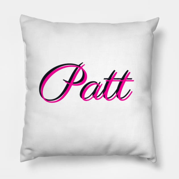 Patt for Patricia Pillow by Shineyarts