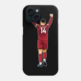 Jordan Henderson #14 Celebrates Phone Case