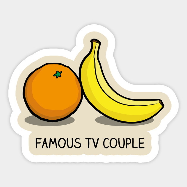 Famous TV Couple - Sesame Street - Sticker
