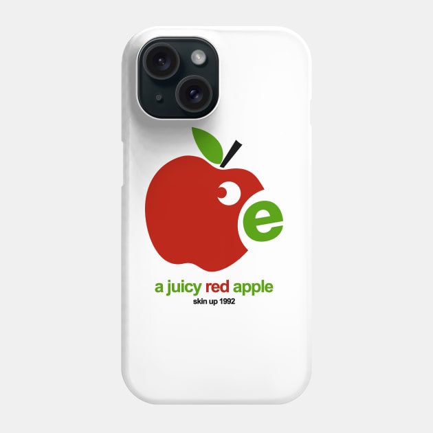 A JUICY RED APPLE - Techno music 90s collector Phone Case by BACK TO THE 90´S