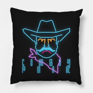 Cowboy Punk Pillow