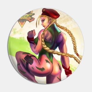 Cammy from Street Fighter Pin