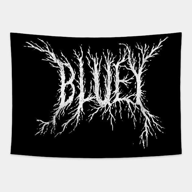 Bluey Death Metal Tapestry by LEMESGAKPROVE