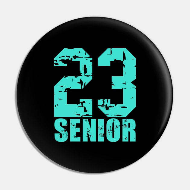 2023 Senior Pin by colorsplash