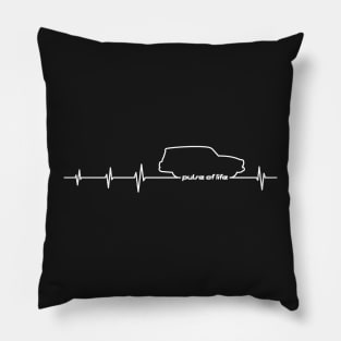 Wartburg 311 312 Camping EKG - Pulse of Life Pillow