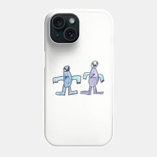 Zero and Mystery Man Phone Case